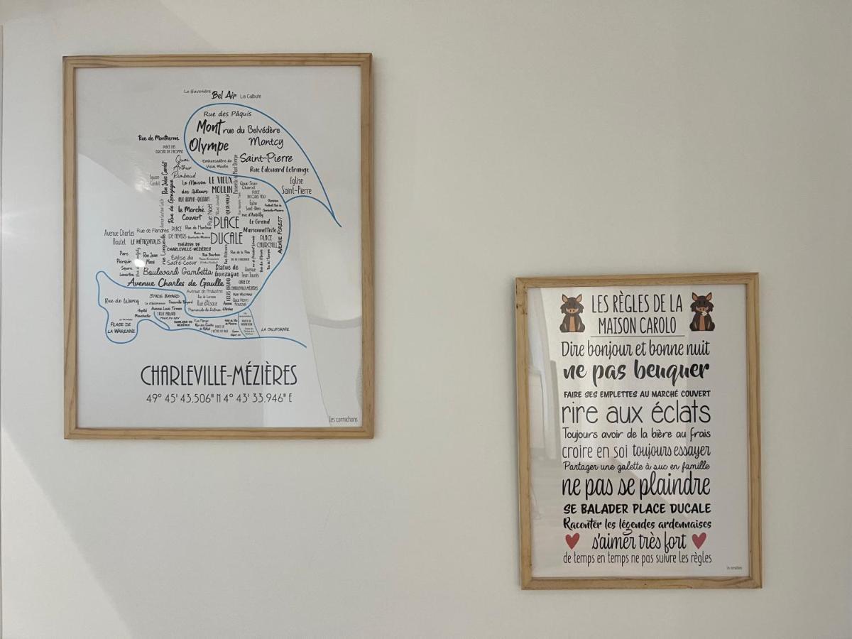 La Maison Du Gardien - Coeur De Ville - Parking Prive Gratuit Charleville-Mézières Εξωτερικό φωτογραφία